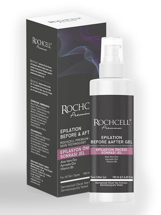 EPİLASYON ÖNCESİ SONRASI JEL / EPILATION BEFORE & AFTER GEL / 190 ml