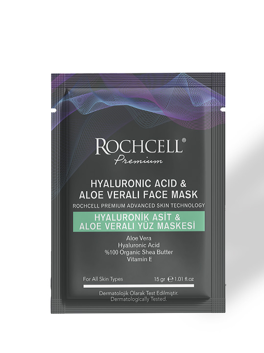 HYALURONİK ASİT & ALOE VERALI YÜZ MASKESİ / 15 gr