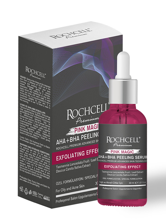 PEMBE BÜYÜ AHA+BHA PEELING SERUM / PINK MAGIC AHA+BHA PEELING SERUM / 30 ml
