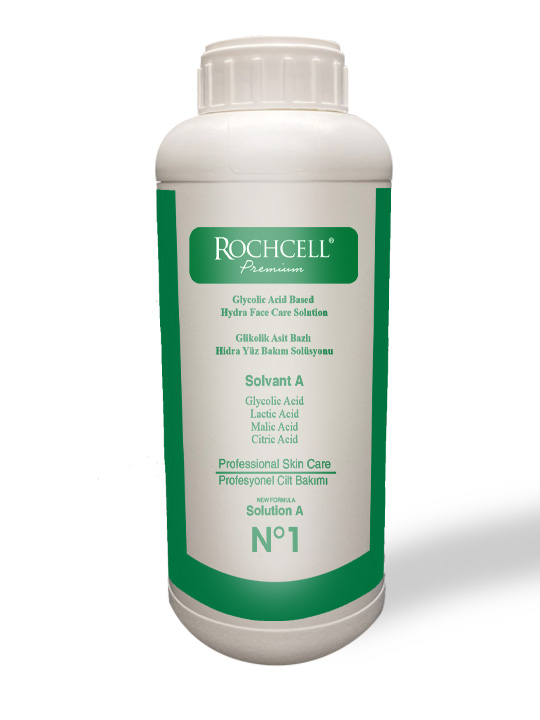 GLİKOLİK ASİT BAZLI HİDRA YÜZ BAKIM SOLÜSYONU / GLYCOLIC ACID BASED HYDRA FACE CARE SOLUTION / 1000ml